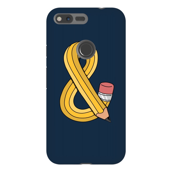 Pixel XL StrongFit ampersand pencil by Coffee Man