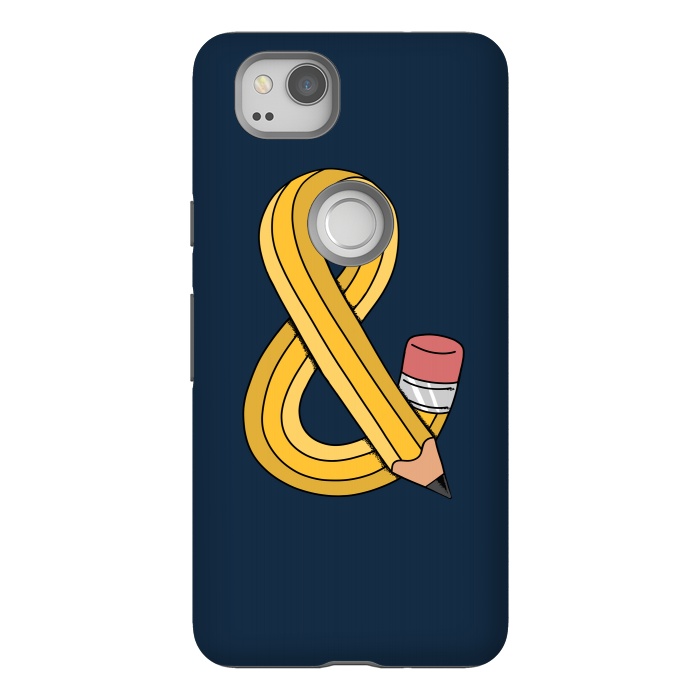 Pixel 2 StrongFit ampersand pencil by Coffee Man