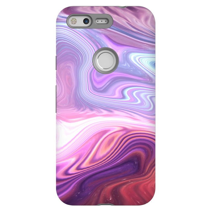 Pixel StrongFit Purple Marble by Martina