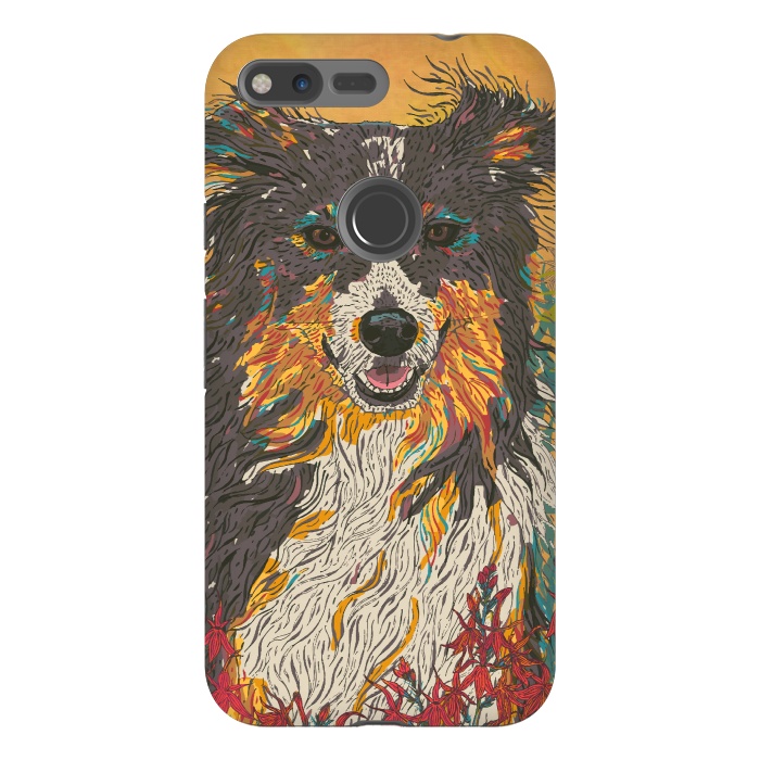 Pixel XL StrongFit Border Collie by Lotti Brown