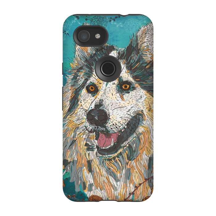 Pixel 3A StrongFit Husky by Lotti Brown