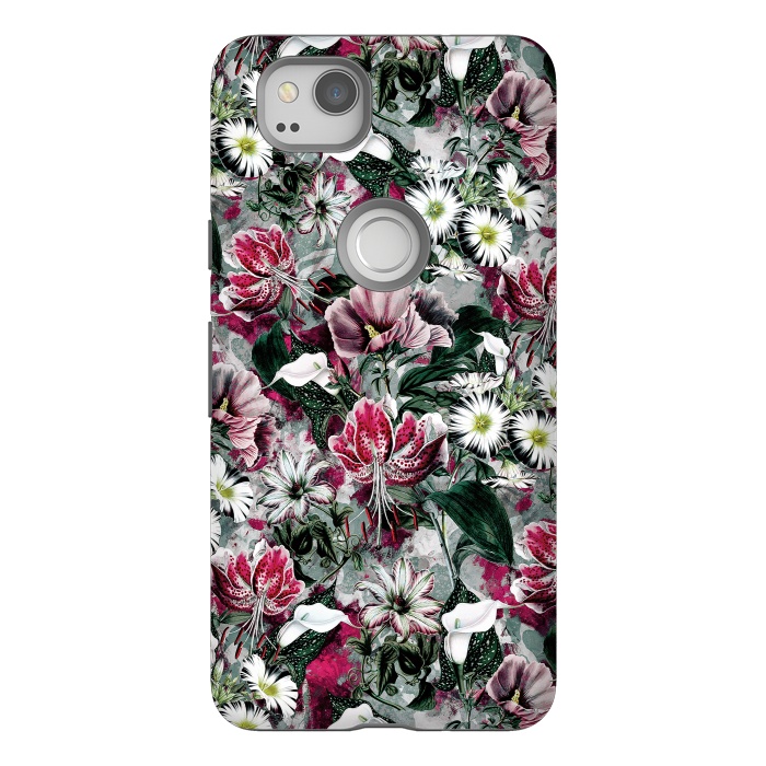Pixel 2 StrongFit Floral Spring by Riza Peker