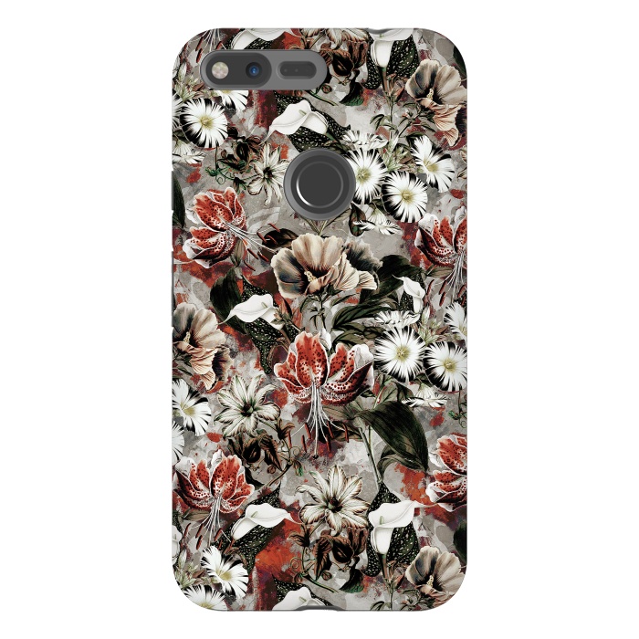 Pixel XL StrongFit Floral Fall by Riza Peker