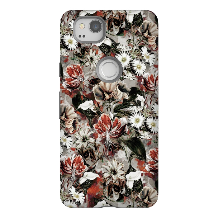 Pixel 2 StrongFit Floral Fall by Riza Peker