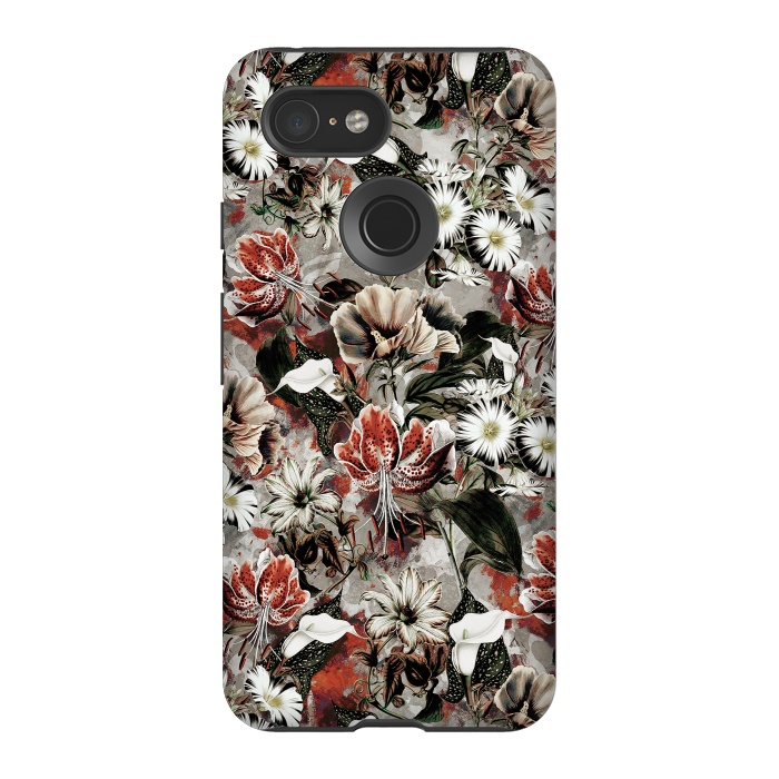 Pixel 3 StrongFit Floral Fall by Riza Peker