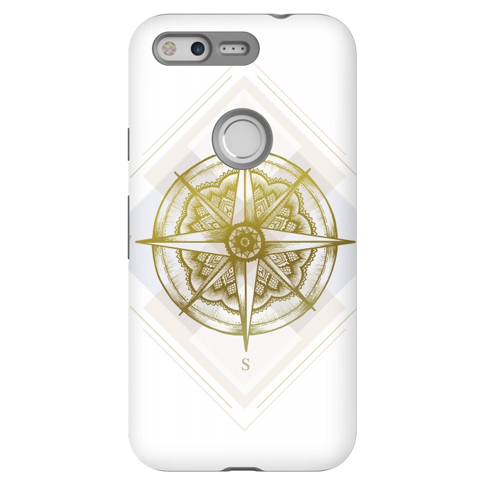 Pixel StrongFit Golden Compass by Barlena