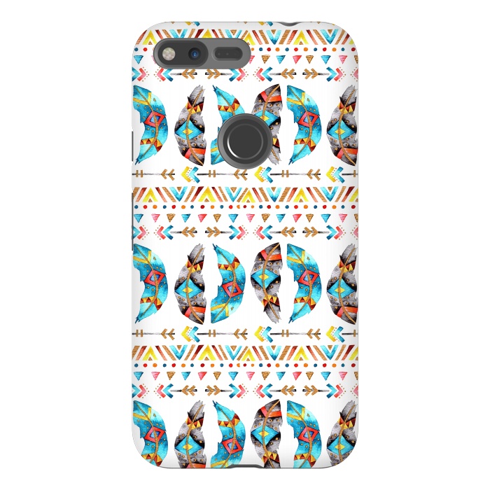 Pixel XL StrongFit Feathers and Arrows by Pom Graphic Design