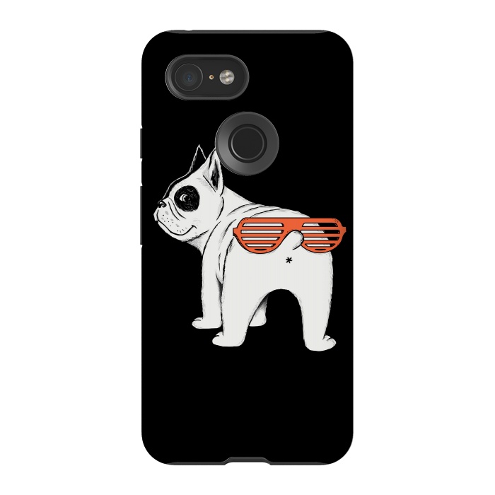 Pixel 3 StrongFit Dog second face by Coffee Man
