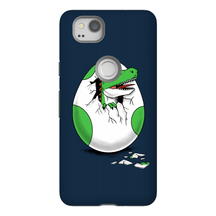 Pixel 2 StrongFit Dinosaur egg by Coffee Man