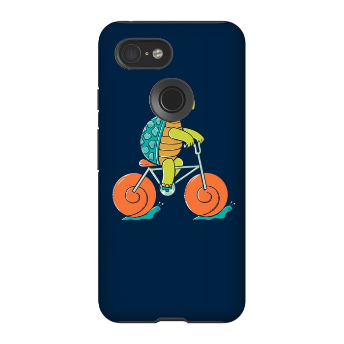 Pixel 3 StrongFit Fast and Cute by Coffee Man