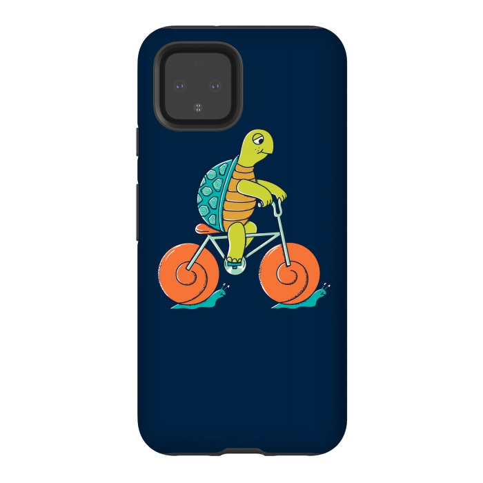 Pixel 4 StrongFit Fast and Cute by Coffee Man
