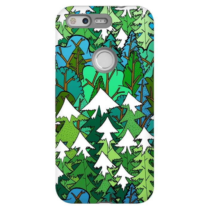 Pixel StrongFit Winter's Forest by Steve Wade (Swade)