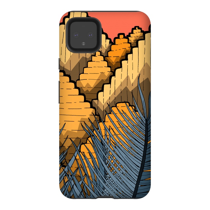 Pixel 4XL StrongFit Pyramid Mountains by Steve Wade (Swade)