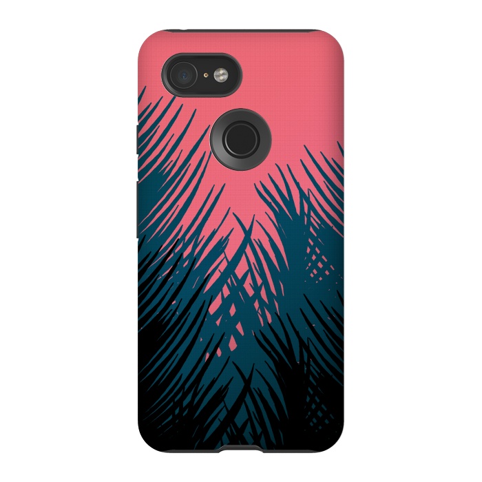 Pixel 3 StrongFit The Evening Palm trees by Steve Wade (Swade)