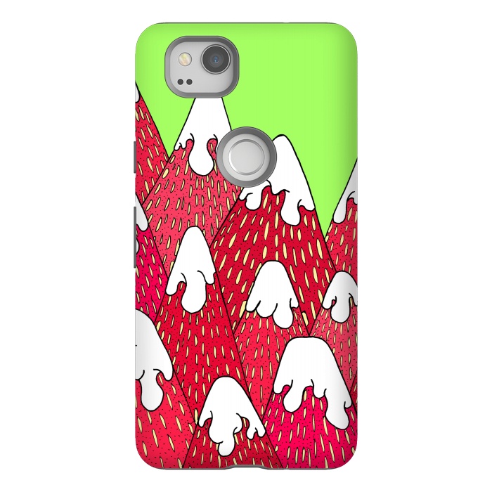 Pixel 2 StrongFit Strawberry Mountains by Steve Wade (Swade)