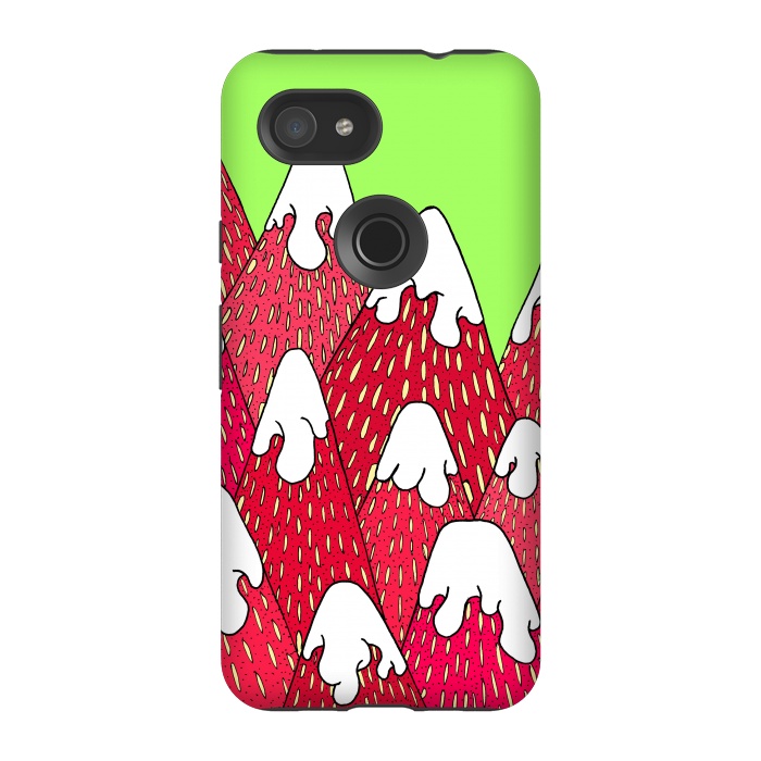 Pixel 3A StrongFit Strawberry Mountains by Steve Wade (Swade)