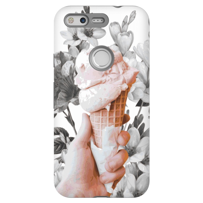 Pixel StrongFit Floral Ice-Cream by Zala Farah