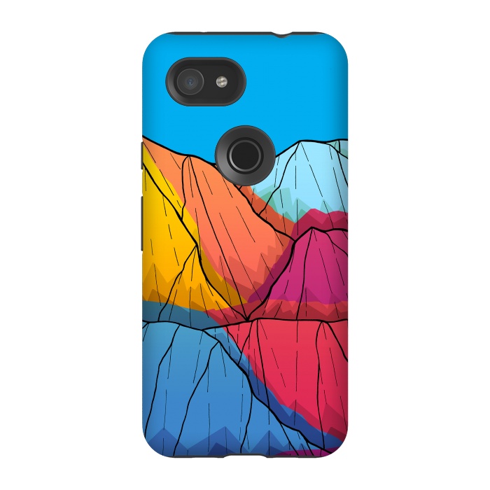 Pixel 3A StrongFit Colour outside the mountains by Steve Wade (Swade)