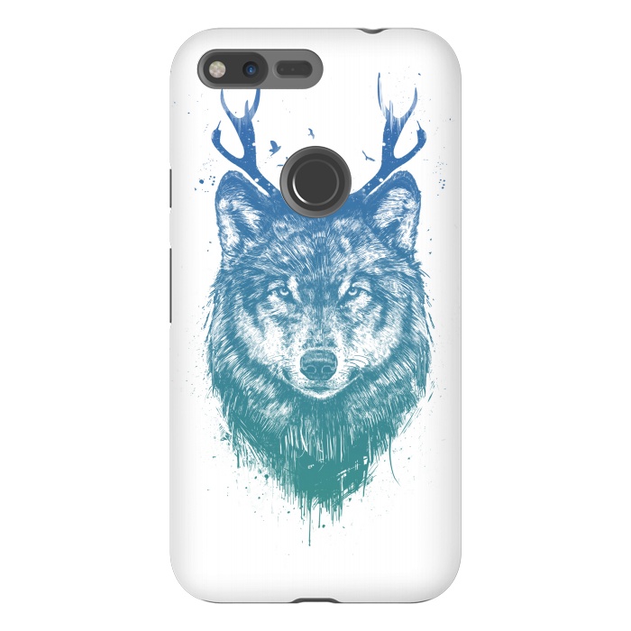 Pixel XL StrongFit Deer wolf by Balazs Solti