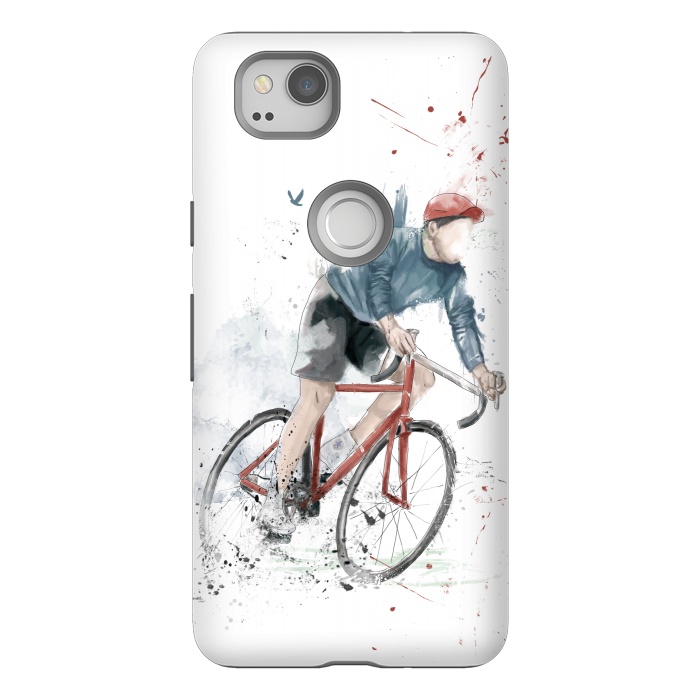 Pixel 2 StrongFit I want to ride my bicycle by Balazs Solti
