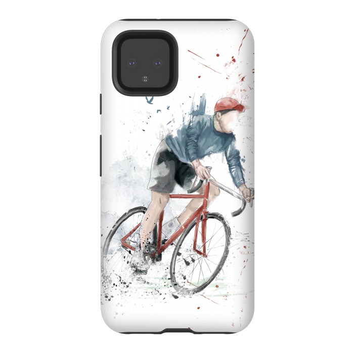 Pixel 4 StrongFit I want to ride my bicycle by Balazs Solti
