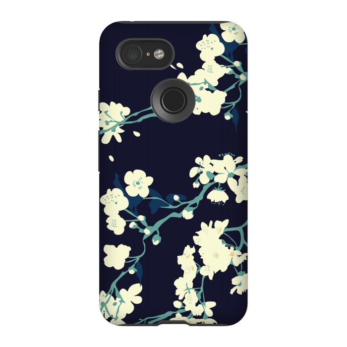 Pixel 3 StrongFit Cherry Blossoms by Zoe Charlotte