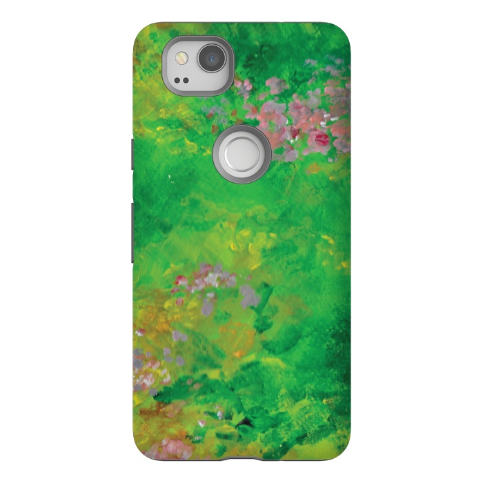 Pixel 2 StrongFit Impressionist Meadow by Zoe Charlotte