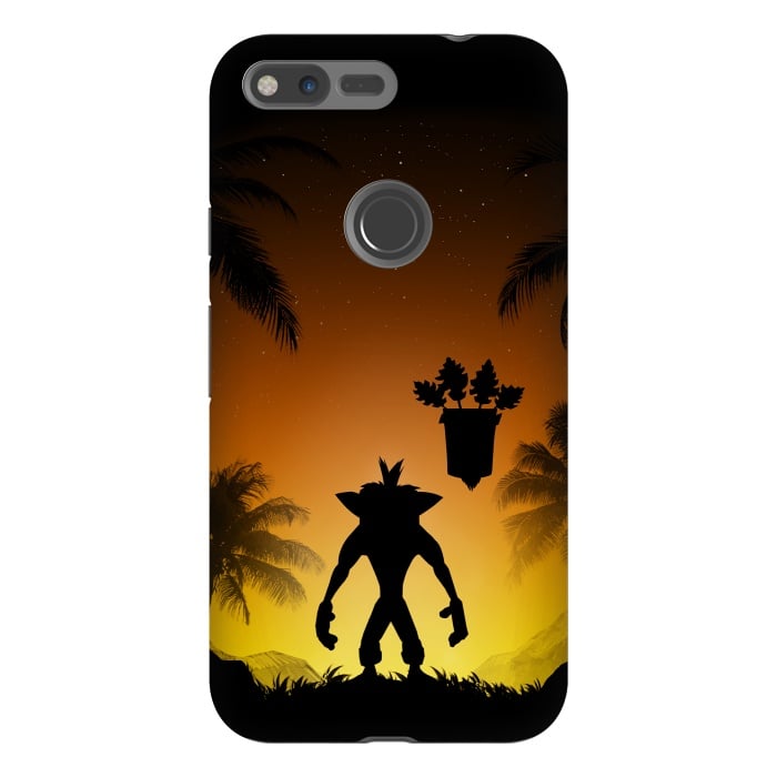 Pixel XL StrongFit Protector of the island by Denis Orio Ibañez