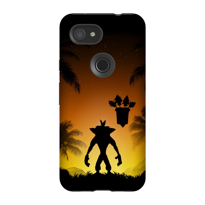 Pixel 3A StrongFit Protector of the island by Denis Orio Ibañez