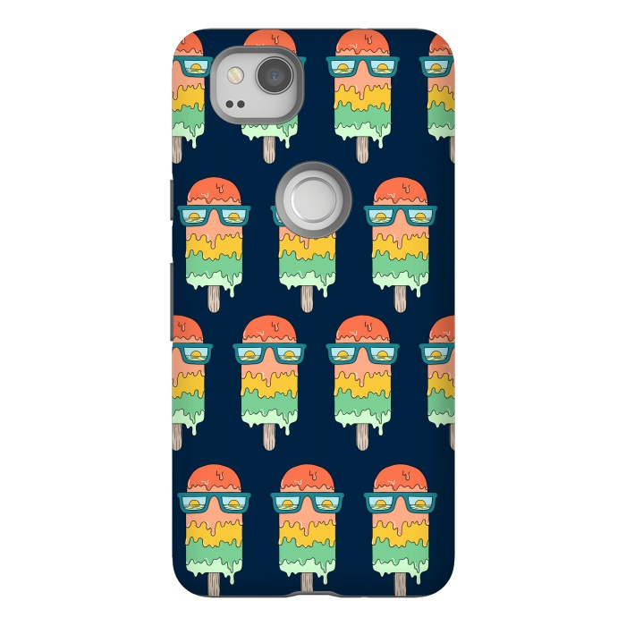 Pixel 2 StrongFit Hot Ice Cream pattern by Coffee Man