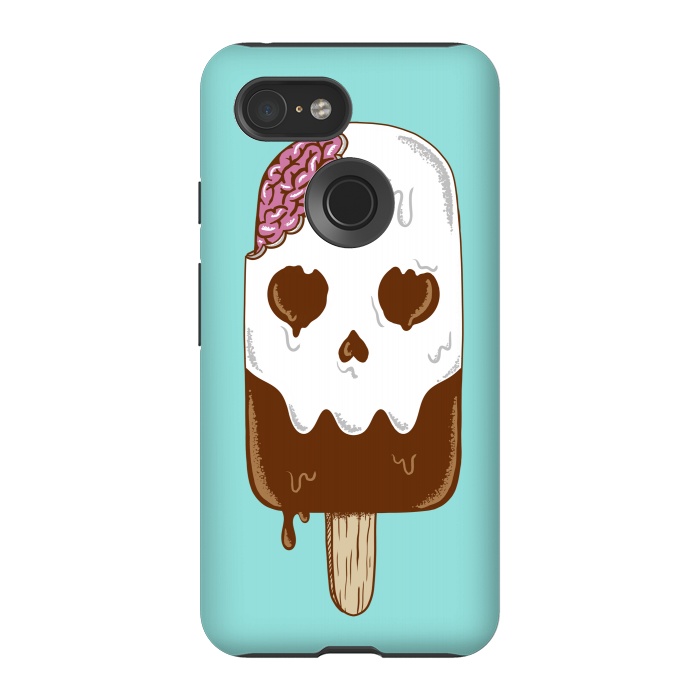 Pixel 3 StrongFit Skull Ice Cream by Coffee Man