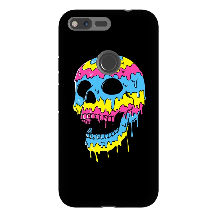 Pixel XL StrongFit Melted Skull by Coffee Man