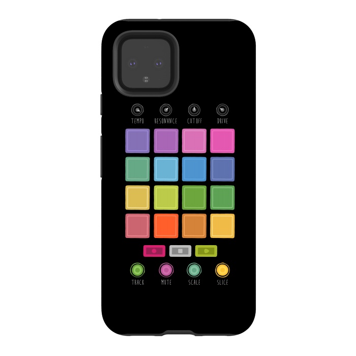 Pixel 4 StrongFit Dj Electronic Music Mixer by Dellán