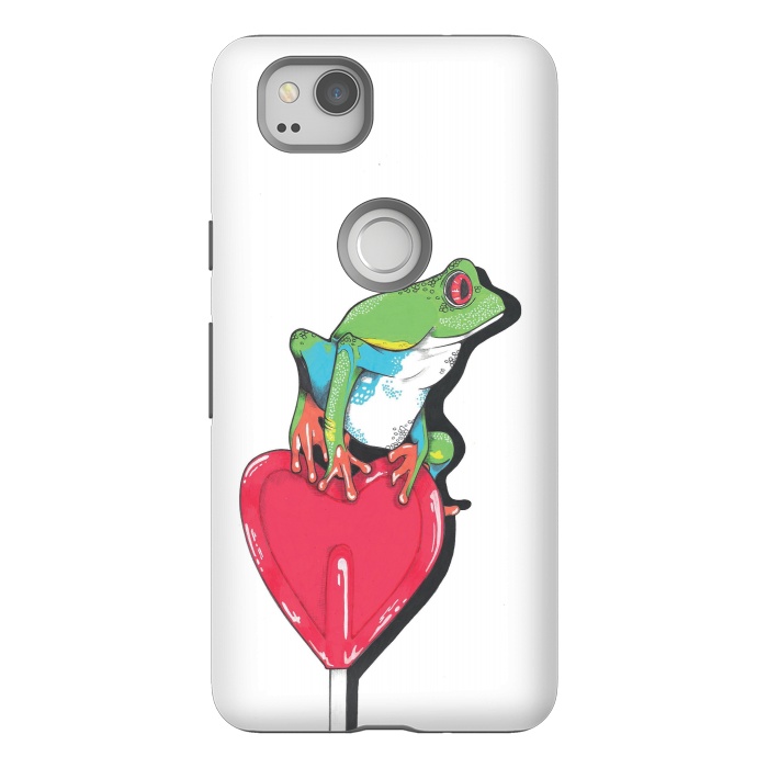 Pixel 2 StrongFit You frog my life by Varo Lojo