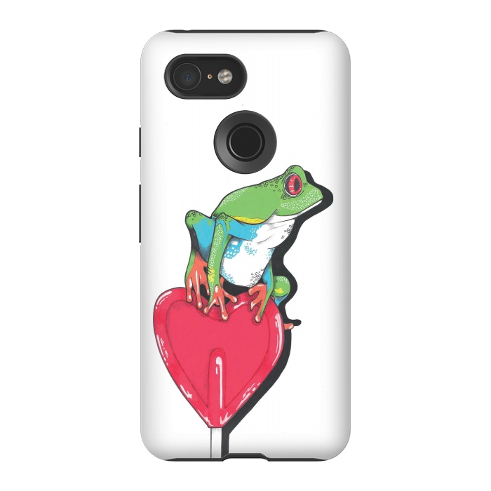 Pixel 3 StrongFit You frog my life by Varo Lojo