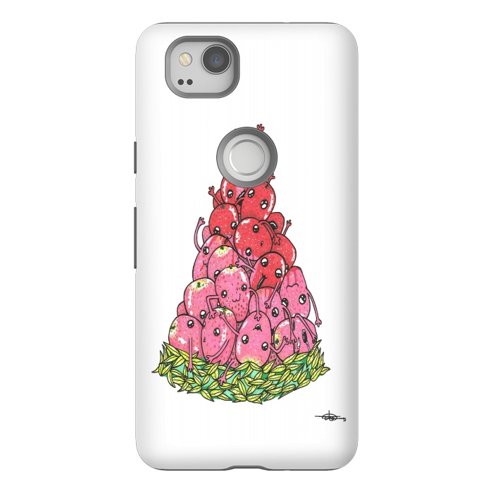 Pixel 2 StrongFit Strawberrymelon by Varo Lojo