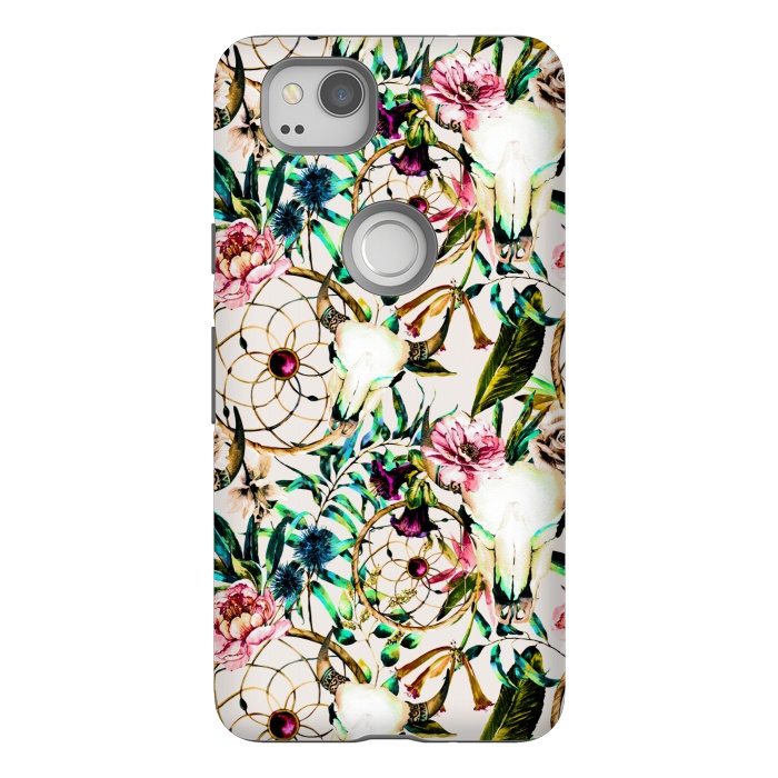 Pixel 2 StrongFit Dream tropical boho by Mmartabc
