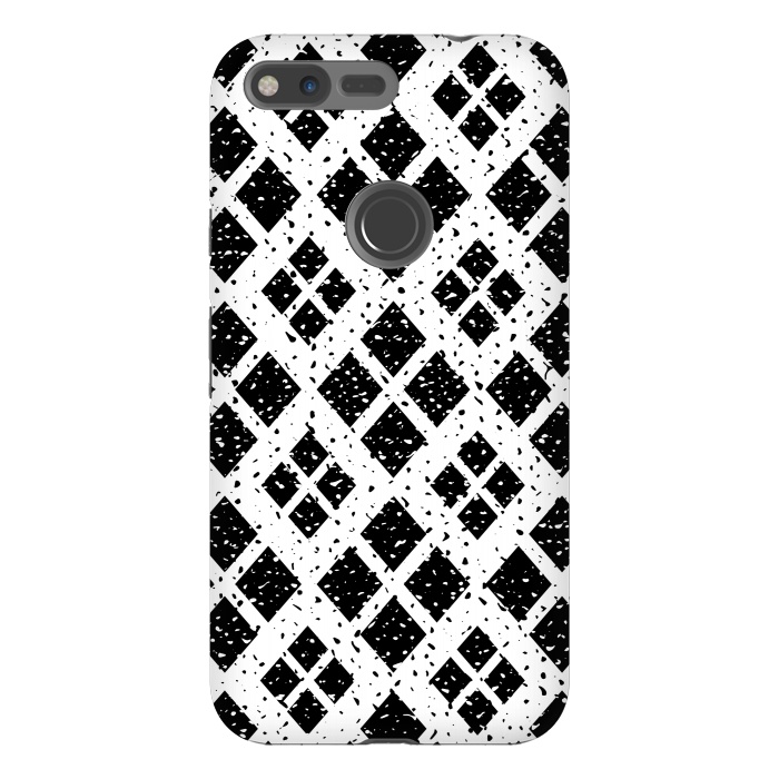 Pixel XL StrongFit Black and White Grunge by Dhruv Narelia