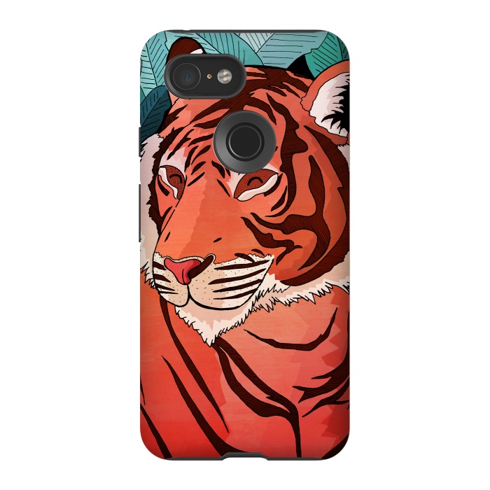 Pixel 3 StrongFit Tiger in the jungle  by Steve Wade (Swade)