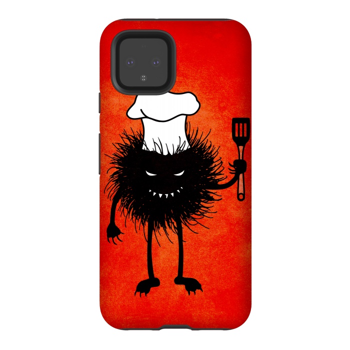 Pixel 4 StrongFit Evil Bug With Chef Hat Loves To Cook by Boriana Giormova