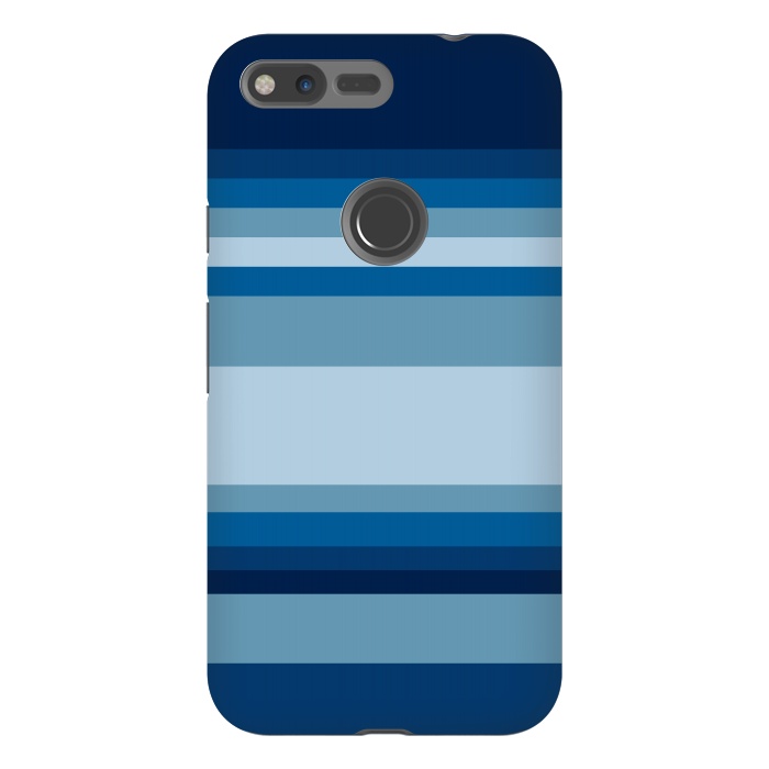 Pixel XL StrongFit Blue stripes by Dhruv Narelia