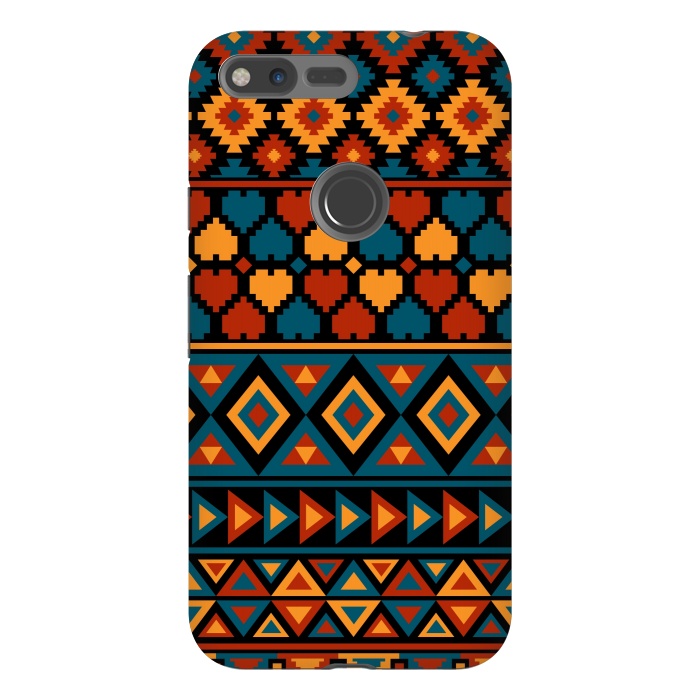 Pixel XL StrongFit aztec traditional pattern by Dhruv Narelia