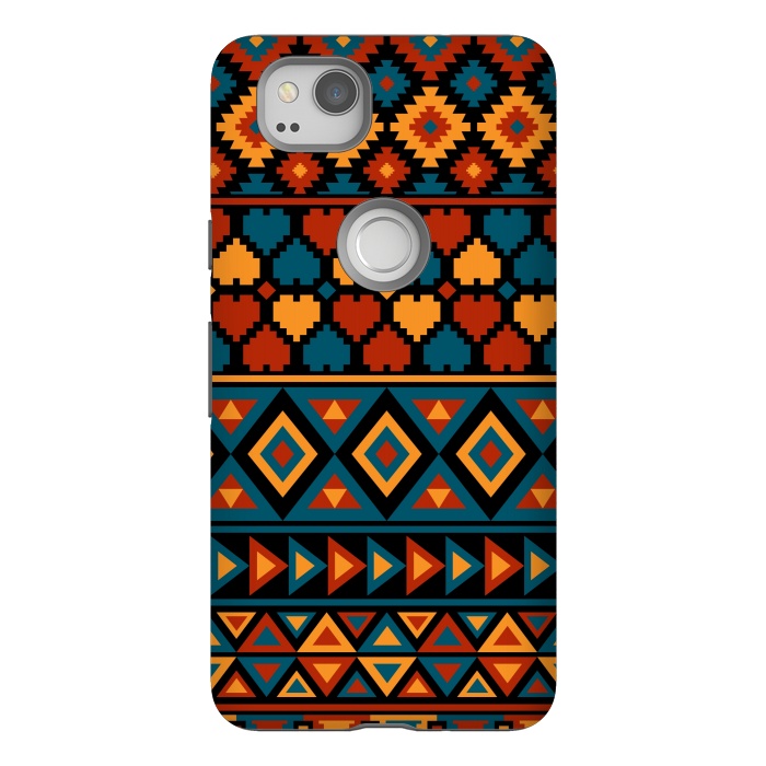Pixel 2 StrongFit aztec traditional pattern by Dhruv Narelia