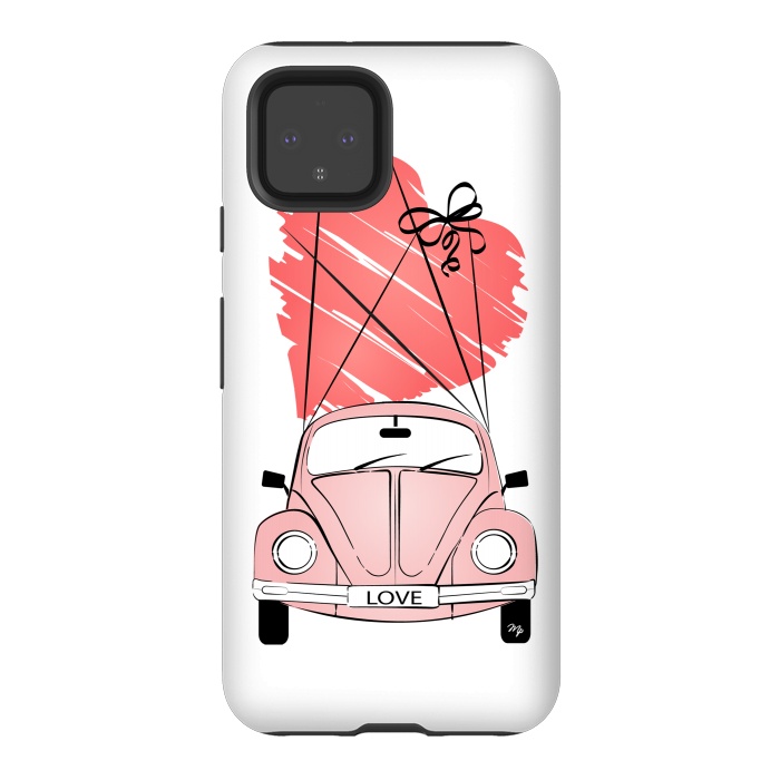 Pixel 4 StrongFit Love Car by Martina