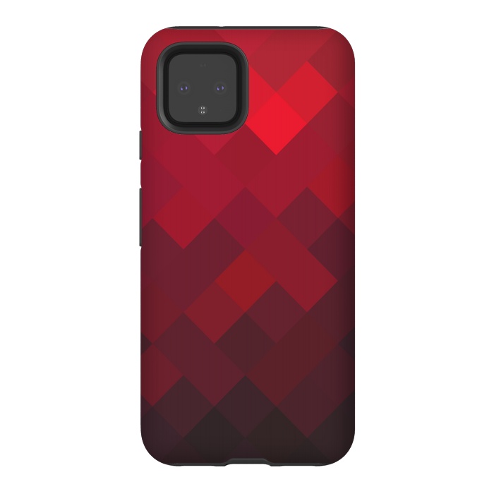 Pixel 4 StrongFit Red Underground by Sitchko
