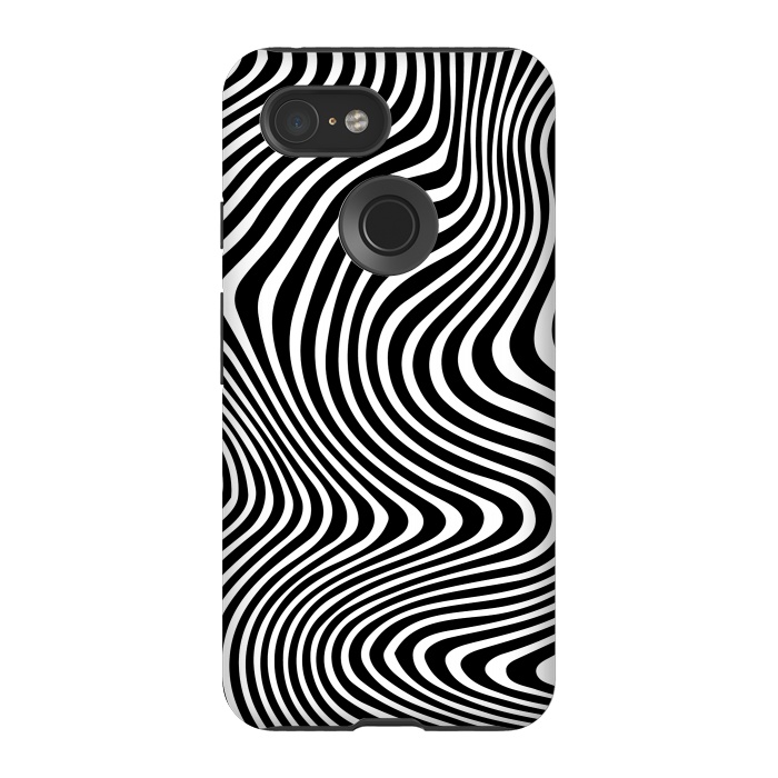 Pixel 3 StrongFit Illusion Waves 3 by Sitchko