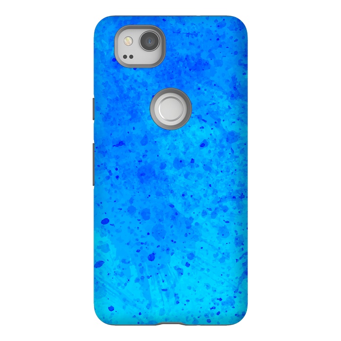 Pixel 2 StrongFit Blue Chaos by Sitchko