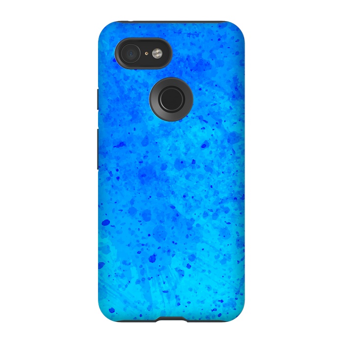 Pixel 3 StrongFit Blue Chaos by Sitchko
