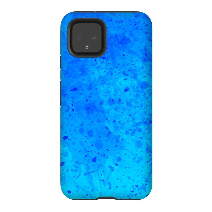 Pixel 4 StrongFit Blue Chaos by Sitchko