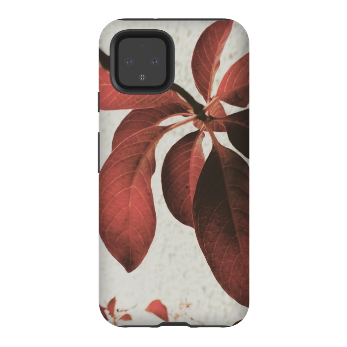 Pixel 4 StrongFit red flower by MALLIKA